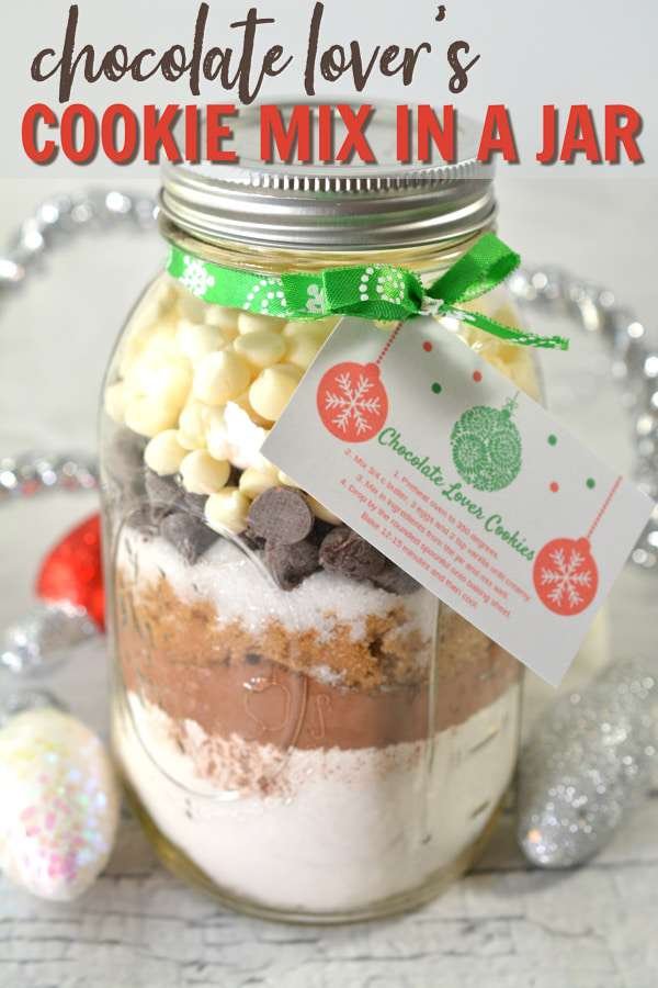 Another cookies in a jar mason jar christmas gift idea