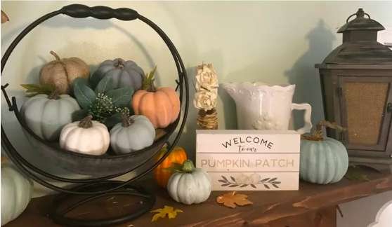 DIY dollar store pumpkins for your farmhouse fall decor