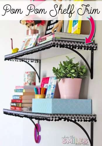 Upgrade your space with this simple DIY addition to a floating bookshelf.