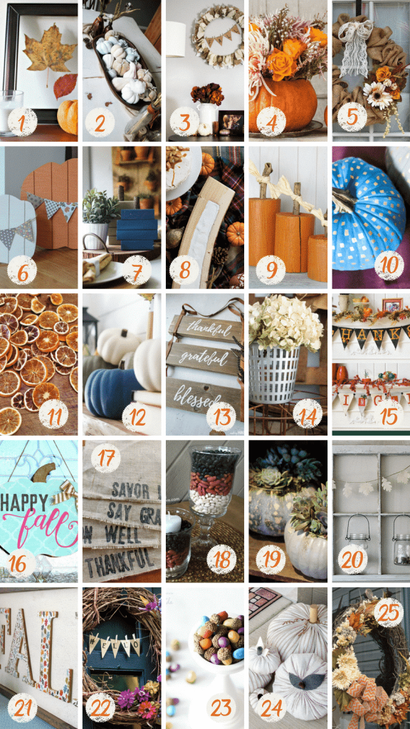 Fall Inspired Home Decor