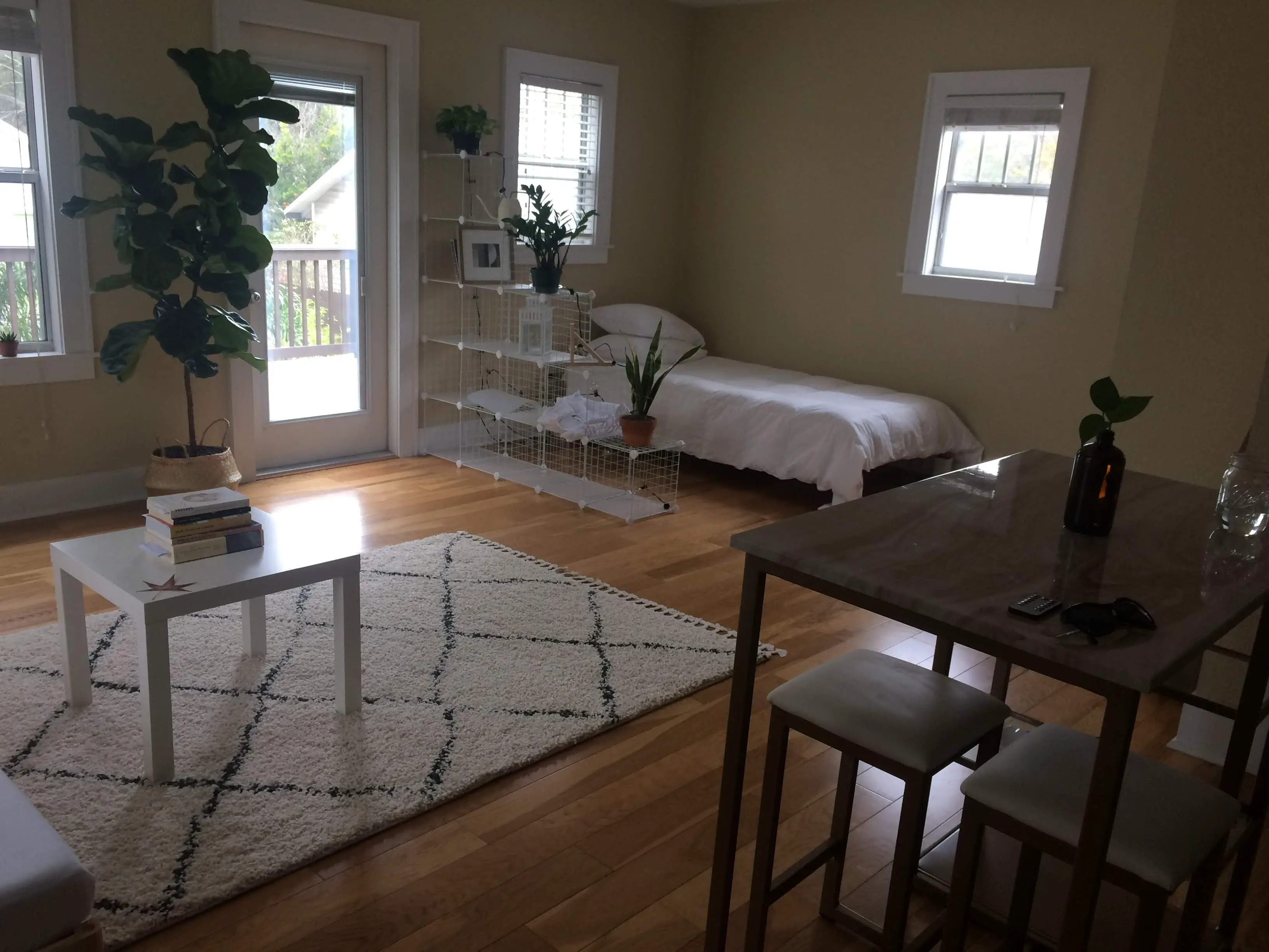My Scandinavian minimalist apartment, pre-termite swarm