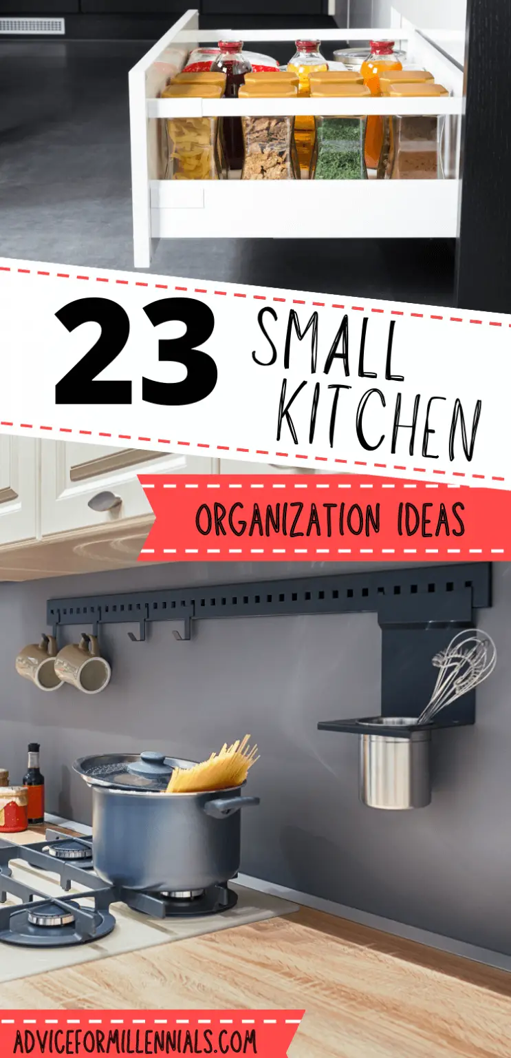 22 Clever Small Kitchen Organization Ideas Advice For Millennials