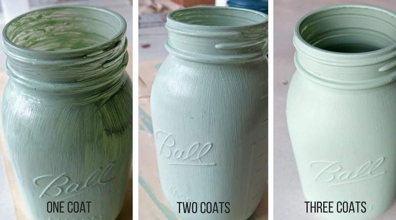 DIY painting tips for mason jars