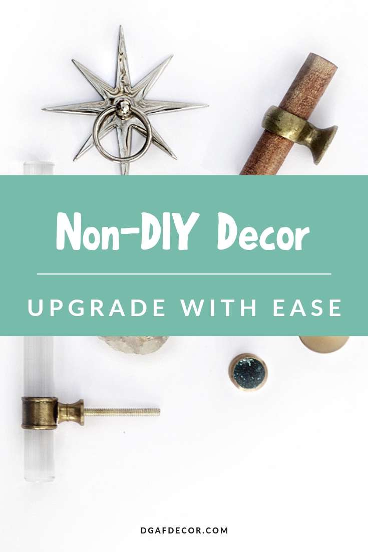 Save money with these easy home decor ideas (no-DIY necessary!) Including furniture ideas, home accents and tips to declutter and style your bed, These no DIY projects are easy on your budget and pretty on your eyes.