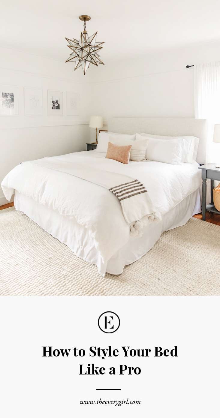 style your bed to create some easy decor feelings