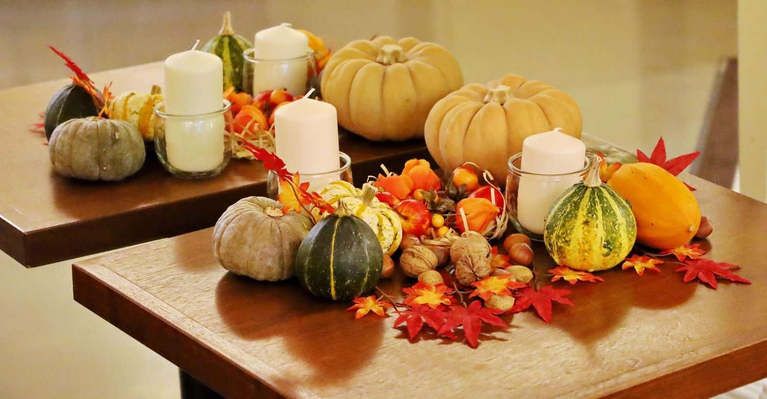 thanksgiving table decor