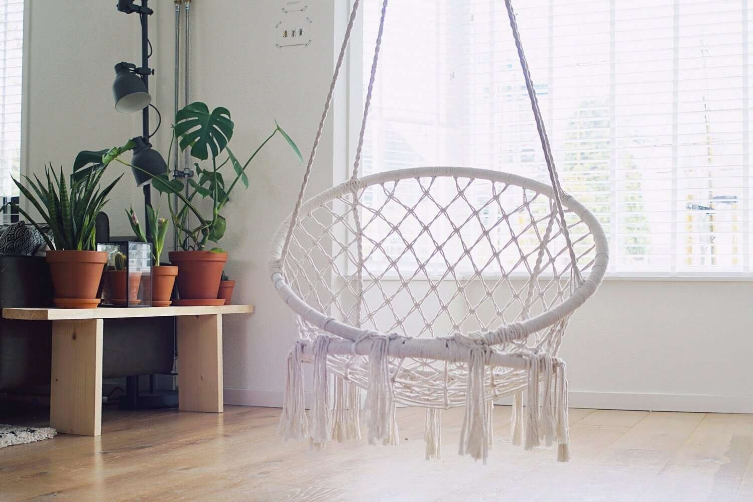 using see through furniture to make the space look bigger in your small home
